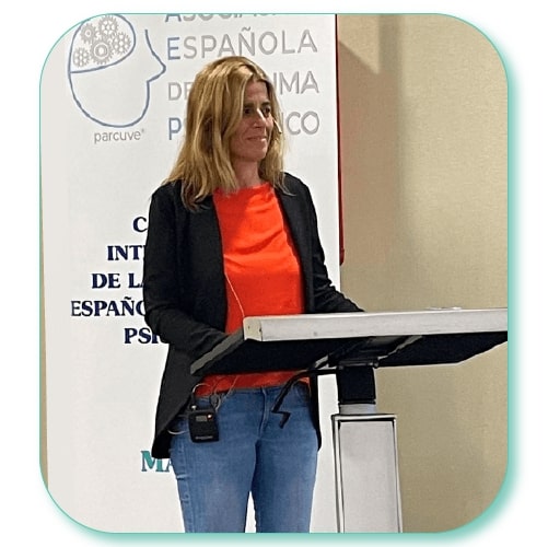 Ponente en el Segundo congreso Internacional de Trauma de la Asociación Española de Trauma Psicológico, en septiembre de 2022