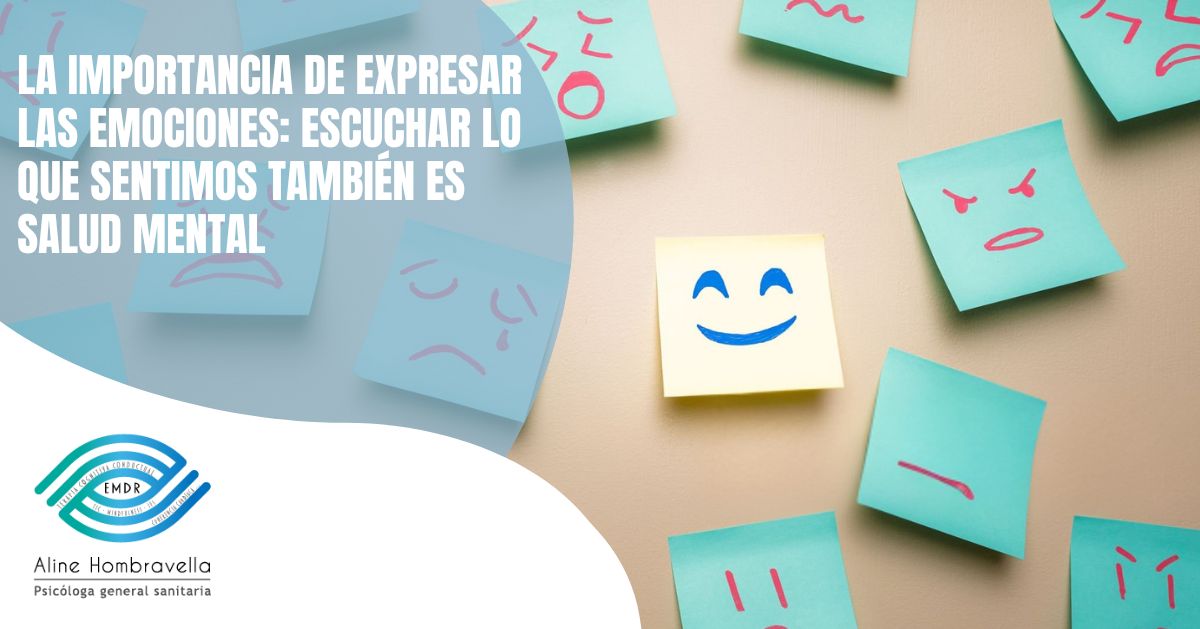 La importancia de expresar las emociones: escuchar lo que sentimos también es salud mental
